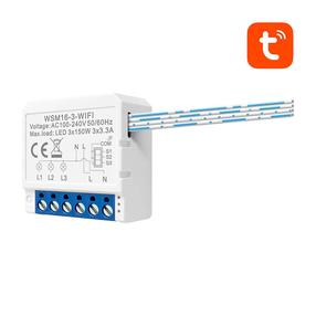 Умный настенный переключатель Avatto WSM16-W3, 100 м, 100 - 240 В
