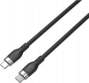 Провод Hyper HJ4002BKGL USB Type-C, USB Type-C, 2 м, черный цв.