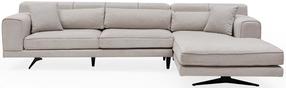 Kampinė sofa Hanah Home Jivago 560ARE1715, šviesiai ruda sp., dešininė, 308 x 198 cm x 78 cm
