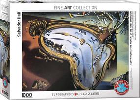 Pusle Eurographics Salvador Dali Melting Clock 400002, 48 cm x 68 cm, 1000 tk, mitmevärviline