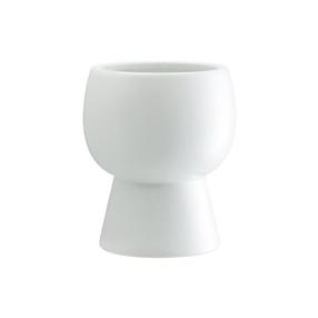 Lillepott 4Living 644428, kivi, Ø 15.5 cm, valge v.