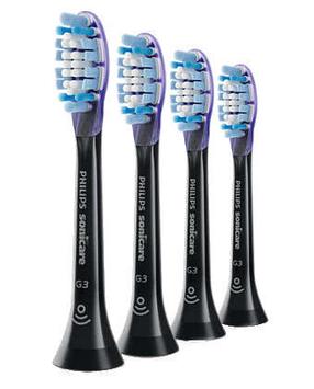 Elektrinio dantų šepetėlio galvutė Philips Sonicare HX9054, juoda sp., 4 vnt.