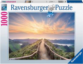 Dėlionė Ravensburger Mountain Landscape In Portugal, 50 cm x 70 cm, 1000 vnt., įvairių spalvų