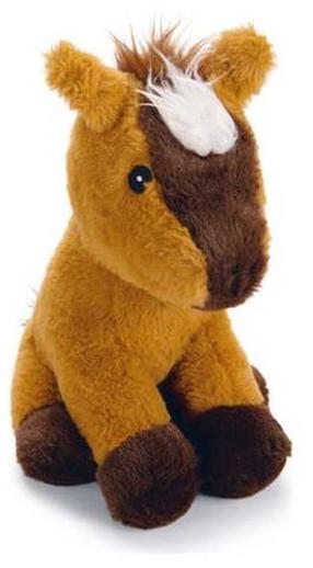Rotaļlieta sunim, plīša manta Beeztees Horse Arona 619991, 25 cm, brūna krās.
