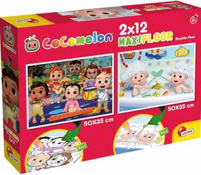 Пазл 2in1 Lisciani CoComelon, 50 см x 35 см, 24 шт.