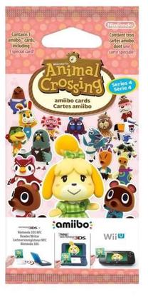 Kortos Nintendo Animal Crossing Series 4, įvairių spalvų, 3 vnt.