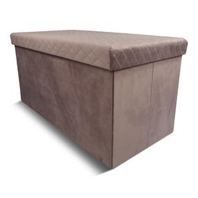 Пуф Domoletti Mateo 76, розовый цв., 76 см x 38 см x 38 см