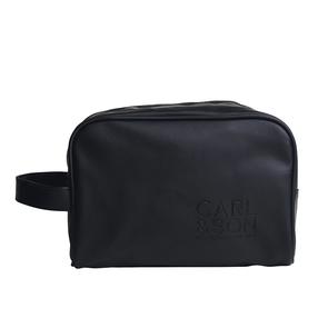 Higiēnas piederumu somiņa Carl&Son Customized for men, melna krās.