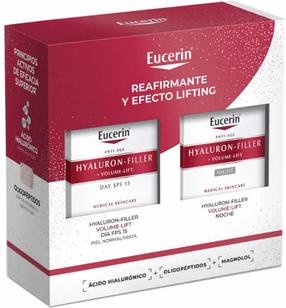 Näokreemide komplekt Eucerin Hyaluron-Filler + Volume-Lift, SPF 15, 2 tk