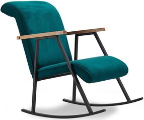 Supamasis krėslas Hanah Home Yoka 859FTN1705, mėlyna sp., 65 cm x 55 cm x 100 cm