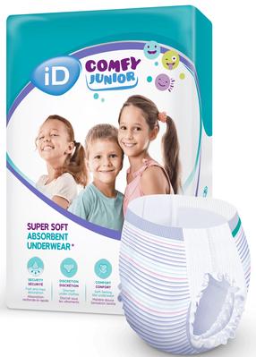 Autiņbiksītes - apakšbiksītes iD Comfy Junior Pants, 4-7 izmērs, 27 kg, 14 gab.