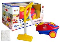 Žaislinė buitinė technika Lean Toys Play At Home Vacuum Cleaner, raudona sp.
