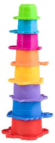 Indas Kaichi Stacking Cups, įvairių spalvų