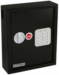 Sienas atslēgu seifs Kreator KRT692048, melna krās.