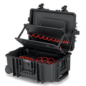 Įrankių dėžė, su ratukais Knipex 00 21 37 LE, 42.8 cm x 26.3 cm x 42.8 cm
