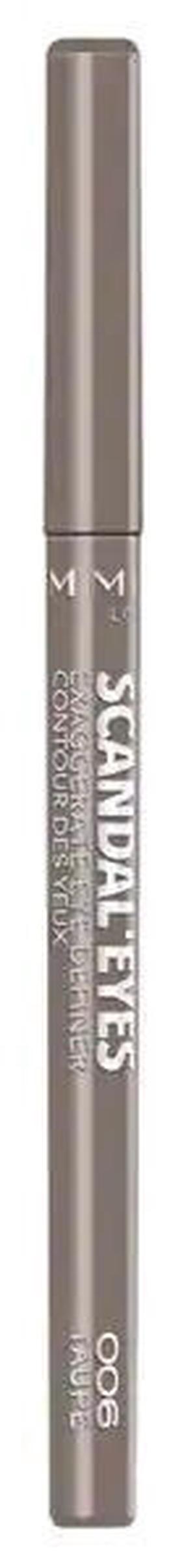 Карандаш для глаз Rimmel London Scandaleyes, 0.35 г 06 taupe