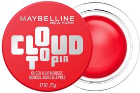 Põsepuna Maybelline CloudTopia Lip and Cheek Mousse, divine crimson v., 03, 5 g