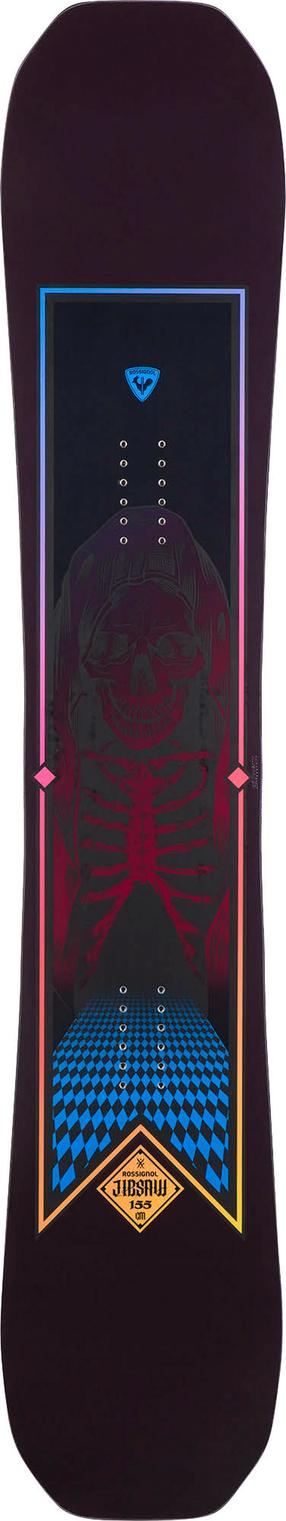 Сноуборд Rossignol Jibsaw, желтый цв./синий цв./темно фиолетовый цв., 159 см x 25.4 см