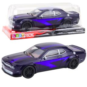 Žaislinis automobilis Lean Toys Racing, tamsiai violetinė sp.