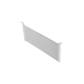 Vahesein Elfa, 43.1 cm x 1 cm, valge v., 2 tk