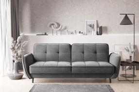 Sofa Bellis Poco 4, pilka sp., 90 x 220 cm x 83 cm