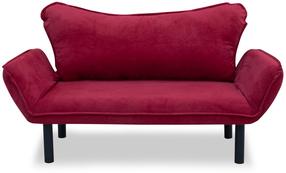 Sofa-lova Hanah Home Chatto Maroon, raudona sp., 140 x 65 cm x 70 cm
