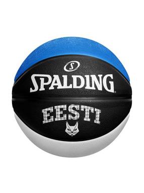 Баскетбольный мяч Spalding, 7 размер, синий цв./белый цв./черный цв.