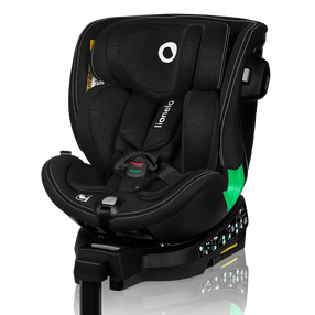 Automobilinė kėdutė Lionelo Harmony I-Size, juoda sp., 40 - 150 cm