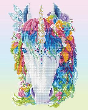 Deimantinė mozaika Diamond Dotz Mystic Unicorn, įvairių spalvų
