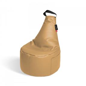 Sėdmaišis Fusion Peach Soft Fit, smėlio ruda sp., 120 l