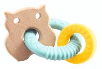 Djeco Baby White Baby Bobi Teether Toy
