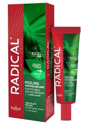 Matu skrubis Farmona Radical Trichology Peeling, 75 ml