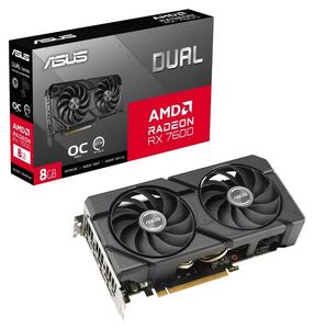 Vaizdo plokštė Asus Radeon RX 7600 EVO OC Edition, 8 GB, GDDR6