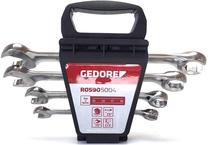 Rinkinys Gedore Ratchet Wrench Set, 10 - 19 mm, 4 vnt.