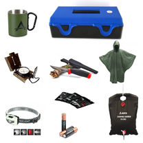 Išgyvenimo komplektas Survival Kit, 33 cm, 9 vnt.
