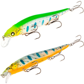 Vobleris Akara Mullet 110F-A204, 11 cm, 14 g, įvairių spalvų