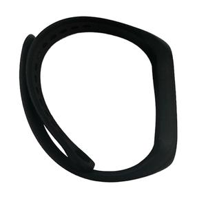 iWeari universaalne silikoonrihm Smart Käevõru mudelitele - SM6 SM7 SM8 / Xiaomi Mi Band 5 6 7 Must