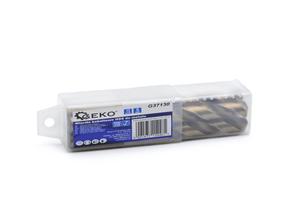 Metalo grąžtų rinkinys Geko G37130, metalas, hss, cilindrinis, 13 mm x 10.5 cm