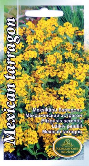 Sēklas estragoni Mexican Tarragon