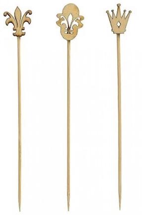 Ühekordsed vardad Pap Star Royal, 120 mm, 100 tk