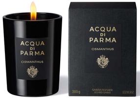 Svece, aromātiskā Acqua Di Parma Signatures Of The Sun Osmanthus, 1 - 50 h, 200 g, melna krās.
