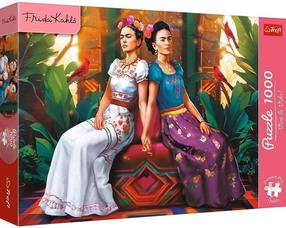 Dėlionė Trefl Frida Kahlo Two Selves, 48 cm x 68.3 cm, 1000 vnt., įvairių spalvų