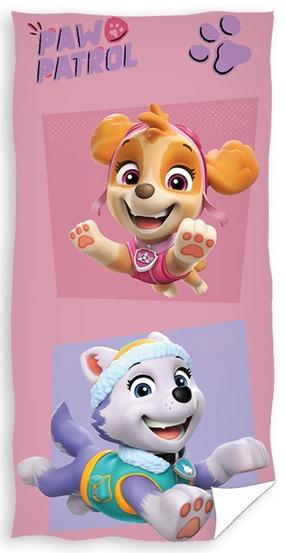  Vaikiškas rankšluostis Paw Patrol RDC-407, rožinė sp./violetinė sp., 140 cm x 70 cm