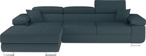 Kampinė sofa Armando Jarell 38, žalia sp., kairinė, 203 x 289 cm x 85 cm