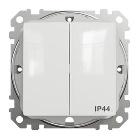 Jungiklis Schneider Electric Sedna Design SDD211105, 2 kl., balta sp.