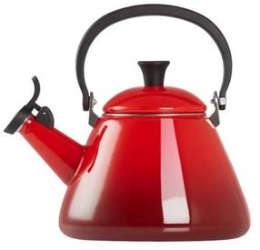  Arbatinukas su švilpuku Le Creuset Kone, 1.6 l, raudona sp.