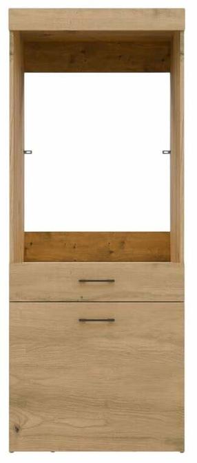 Spintelė skalbimo mašinai Pola 2S, artisan oak sp., 64 cm x 64 cm x 162 cm