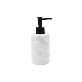Skysto muilo dozatorius Domoletti RE0252AB-LD, balta sp./juoda sp., 0.3 l