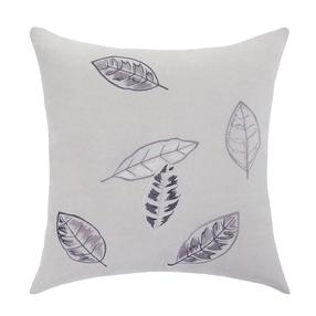 Dekoratyvinės pagalvėlės užvalkalas Ambition Leaf, pilka sp./įvairių spalvų, 42 cm x 42 cm