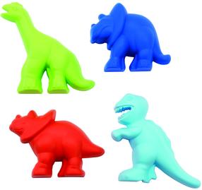 Liivakasti mänguasjade komplekt Ecoiffier Dinosaurs, sinine v./punane v./roheline v.
